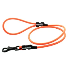 CANIHUNT LAISSE PVC XTREME FIRST ORANGE 1.20M