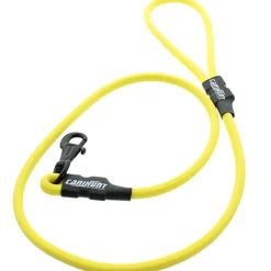 CANIHUNT LAISSE RONDE PVC XTREME JAUNE 1.20M