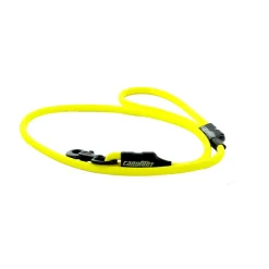 CANIHUNT LAISSE RONDE PVC XTREME JAUNE 1.20M