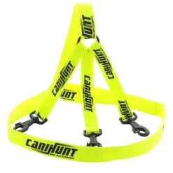 CANIHUNT LAISSE TRIPLEUR HUNTER 1,2M JAUNE