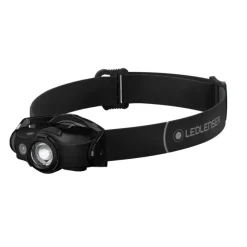 LED LENSER LAMPE FRONTALE MH4 400LUM RECHARGE NR/NR