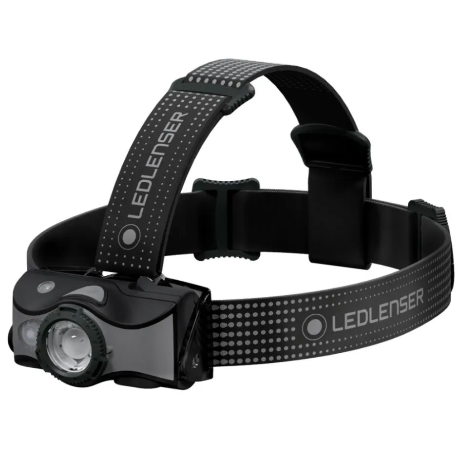 LED LENSER LAMPE FRONTALE MH7 600LUM RECHARG NR/GRI