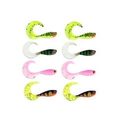 FOX RAGE LEURRE MICRO GRUB UV COLOUR 4CM X8