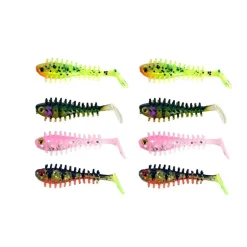 FOX RAGE LEURRE MICRO SPIKEY UV COLOUR 4CM X8