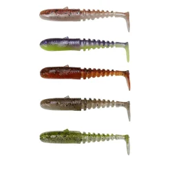 SAVAGE GEAR LEURRE SOUPLE GOBSTER SHAD 11.5CM 16G X 5