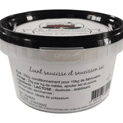 MA CHARCUTERIE MAISON LIANT POUR SAUCISSE & SAUCISSON SEC125G