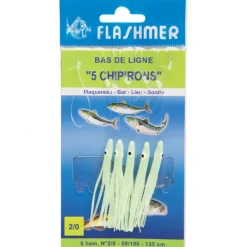 FLASHMER LIGNE 5 CHIPIRONS 6 CM 2/0
