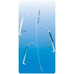 FLASHMER LIGNE 3 LANCONS 11 CM ASSORTIS