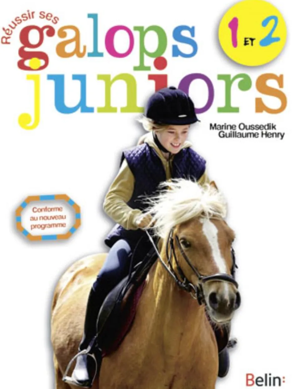 BELIN LIVRE REUSSIR GALOPS 1 A 2 JUNIOR
