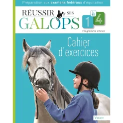 EDITION VIGOT LIVRE REUSSIR SES GALOPS 1 A 4