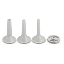 REBER LOT 3 ENTONNOIRS HACHOIR N°5 15-20-25MM