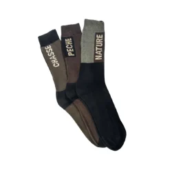 THIERRY LOT 3 PAIRES CHAUSSETTES OUTDOOR