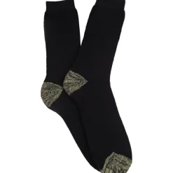 AZERTEX LOT DE 2 CHAUSSETTES ROBUSTE NOIR