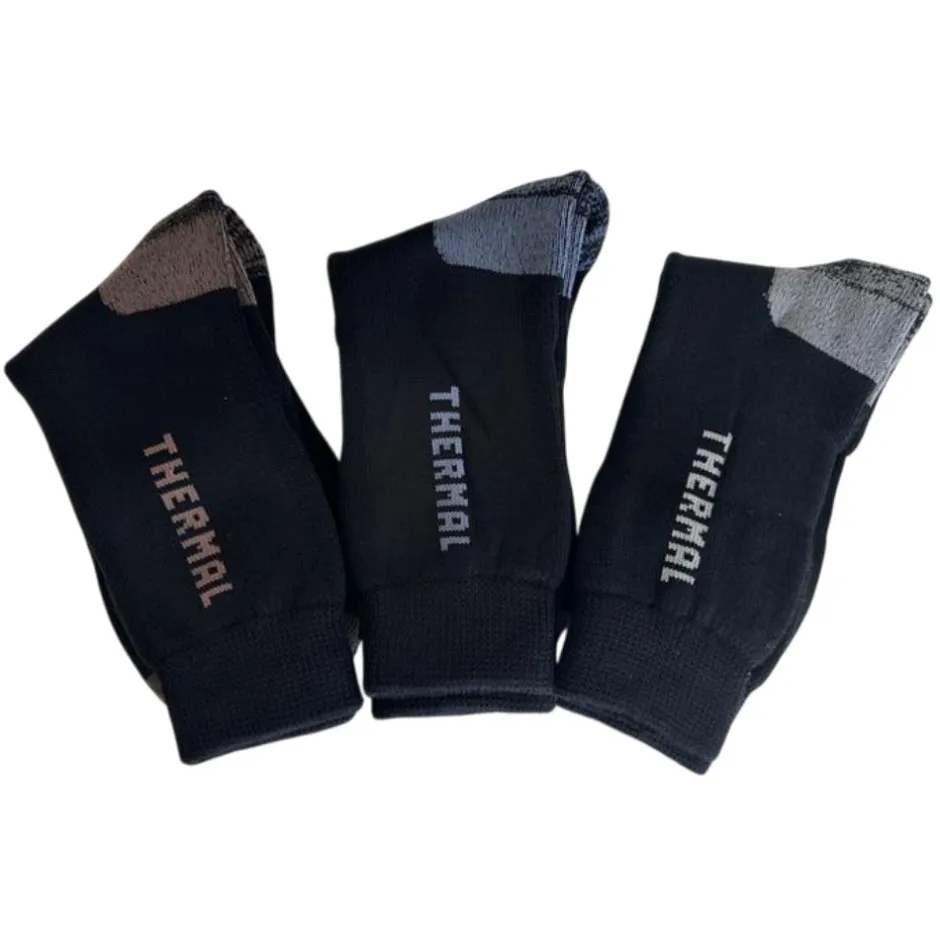 TERZEO PASSIONNÉS DE NATURE LOT DE 3 CHAUSSETTES THERMAL