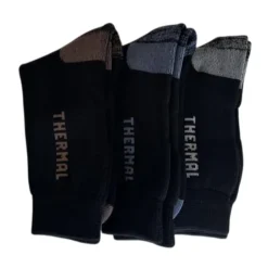 TERZEO PASSIONNÉS DE NATURE LOT DE 3 CHAUSSETTES THERMAL
