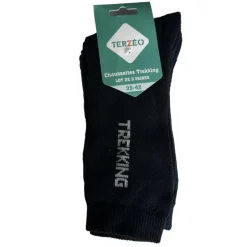 TERZEO PASSIONNÉS DE NATURE LOT DE 3 CHAUSSETTES TREKKING