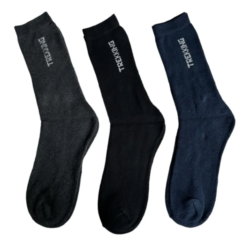 TERZEO PASSIONNÉS DE NATURE LOT DE 3 CHAUSSETTES TREKKING