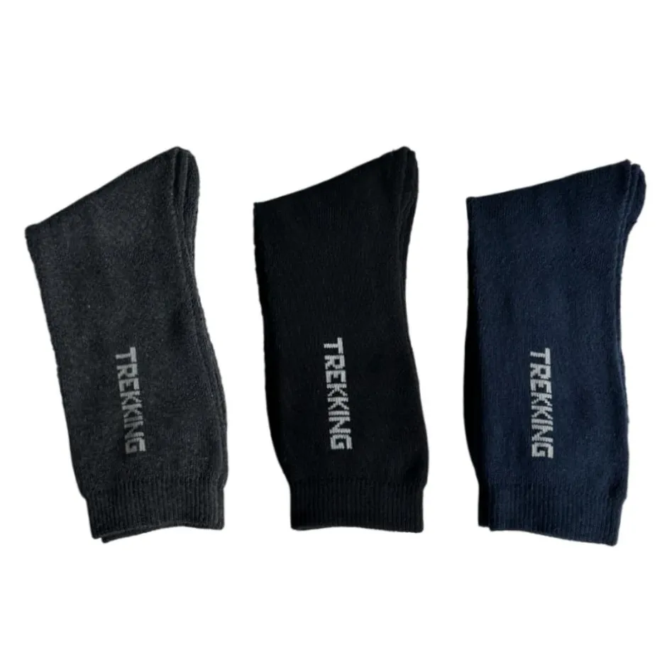 TERZEO PASSIONNÉS DE NATURE LOT DE 3 CHAUSSETTES TREKKING