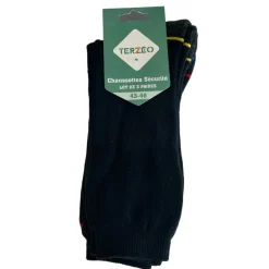 TERZEO PASSIONNÉS DE NATURE LOT DE 3 PAIRES CHAUSSETTE SECURITE