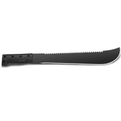 TERZEO PASSIONNÉS DE NATURE MACHETTE EN PLASTIQUE NOIRE LAME 35CM