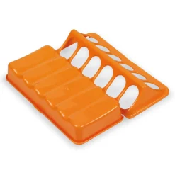 GAUN MANGEOIRE PLASTIQUE ORANGE