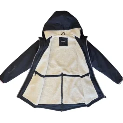 Femme TERZEO CAVALIERS MANTEAU CHAUD IMPERMEABLE MI-LONG FRENCHY