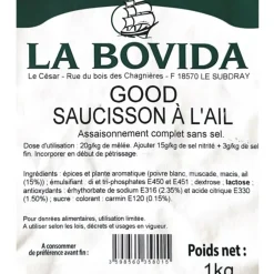 LA BOVIDA MELANGE D'EPICES POUR SAUCISSON A L'AIL