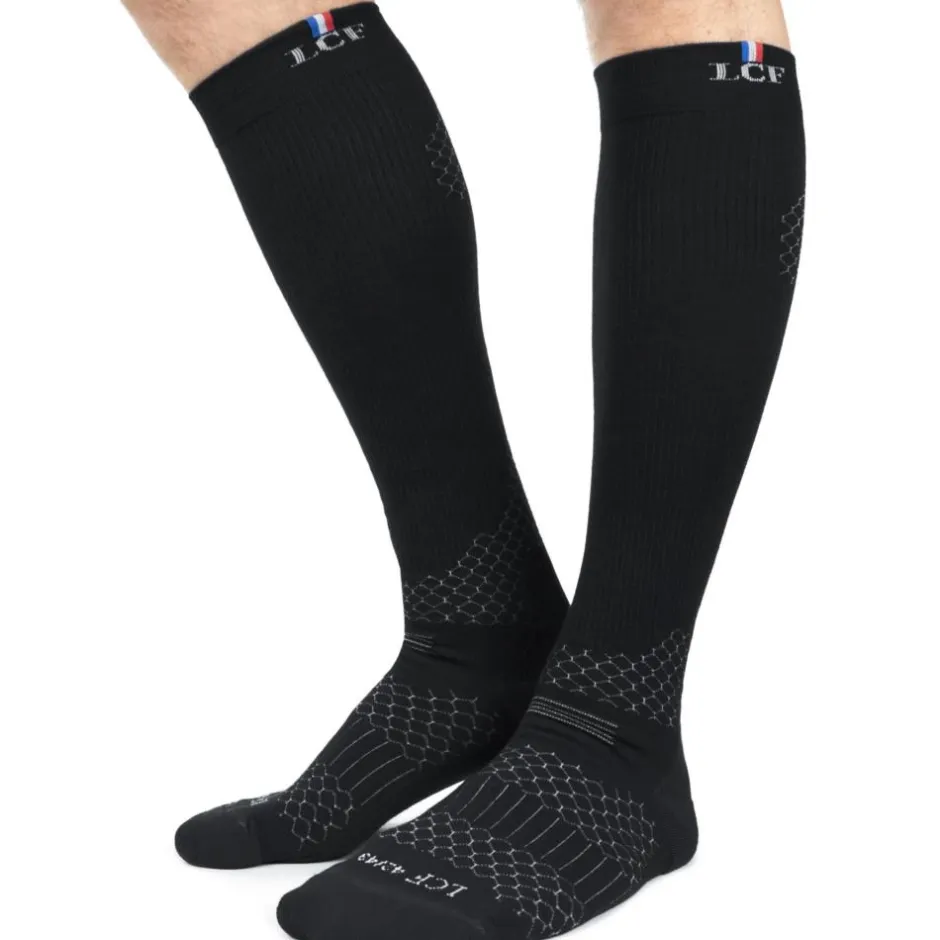 LA CHAUSSETTE DE FRANCE MI BAS ROCKIES PRO NOIR