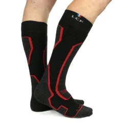 LA CHAUSSETTE DE FRANCE MI BAS TOUNDRA ROUGE