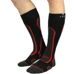 LA CHAUSSETTE DE FRANCE MI BAS TOUNDRA ROUGE