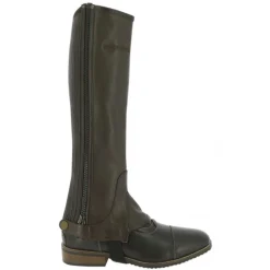 EQUITHEME MINI-CHAPS CUIR MARRON