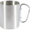 CAO MUG INOX DOUBLE PAROI AV MOUSQUETON 35CL