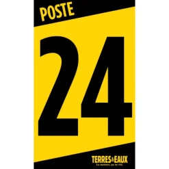 TERZEO CHASSEURS NUMERO DE POSTE BATTUE ORANGE