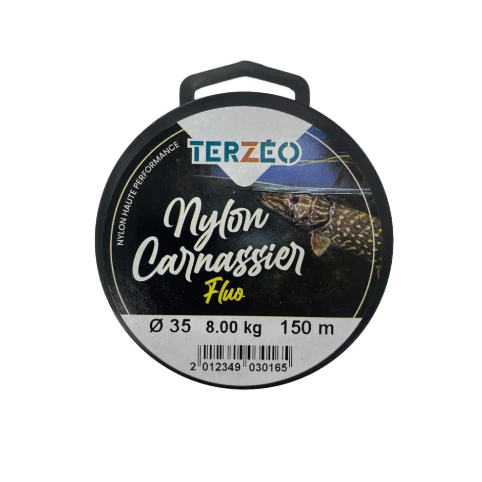 TERZEO PÊCHEURS NYLON CARNASSIER FLUO 150M