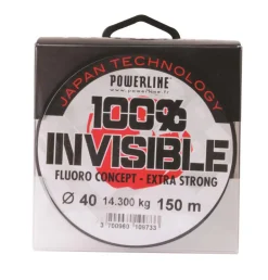 POWERLINE NYLON INVISIBLE 100% 150M