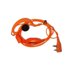 MIDLAND OREILLETTE ORANGE FLUO POUR TALKIE WALKIE G7/G9 G7PRO/G9PRO
