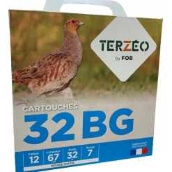 TERZEO CHASSEURS PACK CARTOUCHES T&E 12/67 32G BG X1