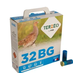TERZEO CHASSEURS PACK CARTOUCHES T&E 12/67 32G BG X1