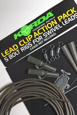 KORDA PACK LEADCORE LEADER RING SWIVEL