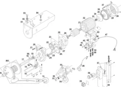 EINHELL PALAN ELECTRIQUE 125/250KG 500 WATTS