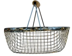 LUCIFER PANIER A RECOLTES 7L GALVANISE