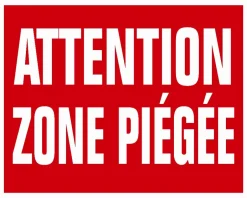 KROMA PANNEAU AKILUX ATTENTION ZONE PIEGEE