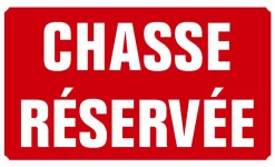 KROMA PANNEAU ALU CHASSE RESERVEE