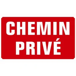 KROMA PANNEAU ALU CHEMIN PRIVE
