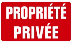 KROMA PANNEAU ALU PROPRIETE PRIVEE