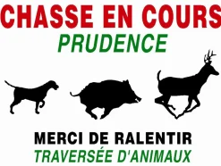 KROMA PANNEAU CHASSE EN COURS 60X80