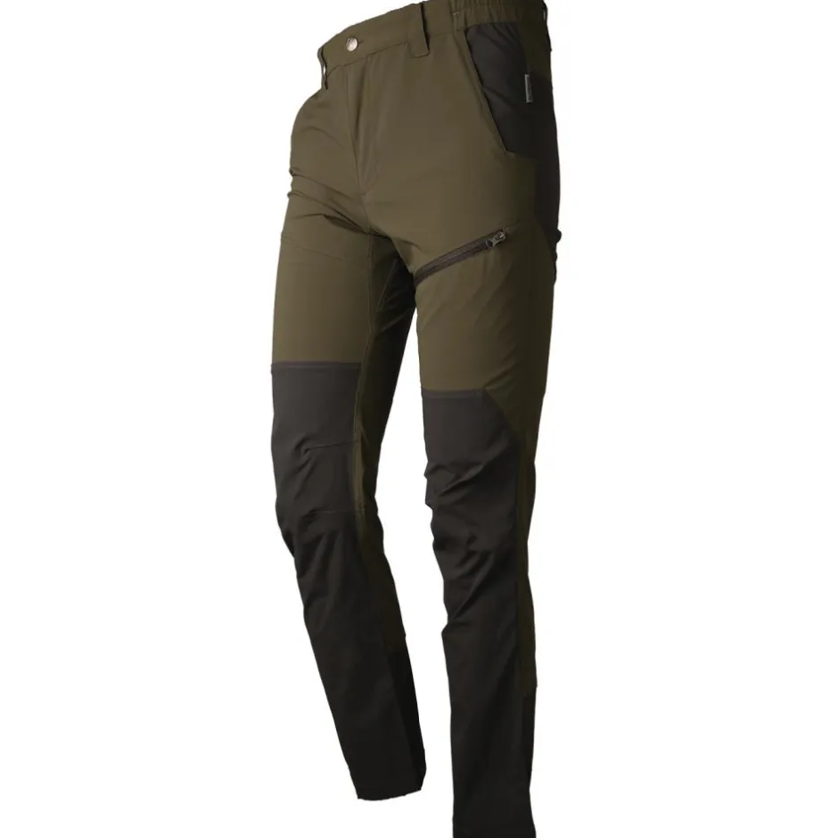 Homme SOMLYS PANTALON DE CHASSE HOMME STRETCH LIGHT FLEX KAKI