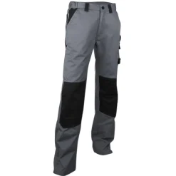Homme LMA PANTALON DE TRAVAIL GRIS/NOIR