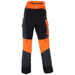 Homme SOLIDUR PANTALON DE TRAVAIL SCIE A CHAINE COMFY GRIS CL1