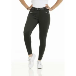 Femme EQUITHEME PANTALON FEMME CLAUDINE VERT FORET